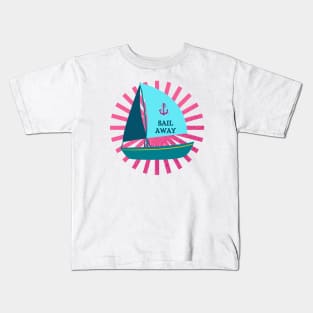 Sail Away Kids T-Shirt